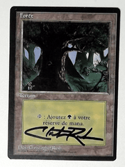 V1175: Forest/Foret: MP: 1994: French: Signed/Autographed: Christopher Rush: Black